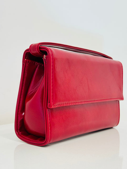 Borsetta a mano in vernice